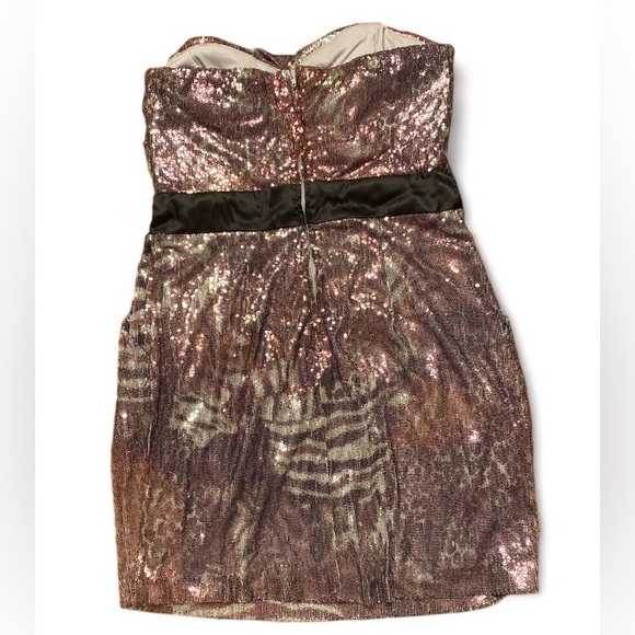 B. Darlin, Sequin Prom Dress with Pockets - Picture 4 of 10